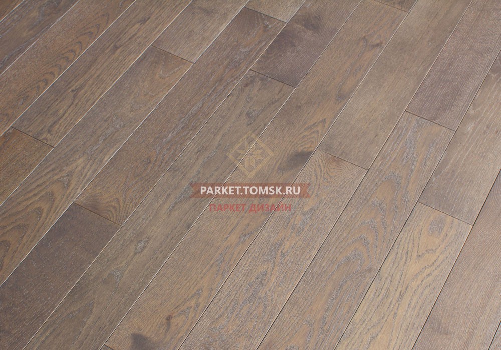 Массивная доска Magestik Floor Дуб Клауд (Браш)